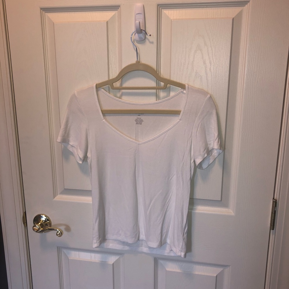 American Eagle Soft & Sexy White Top M
